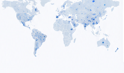 SOARCHO worldwide export map