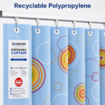 Antimicrobial & Flame Retardant Disposable Curtain