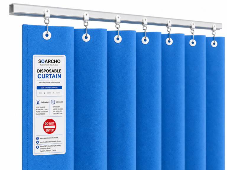 Antimicrobial Disposable Medical Curtain