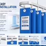 Mesh Top Disposable Medical Curtain
