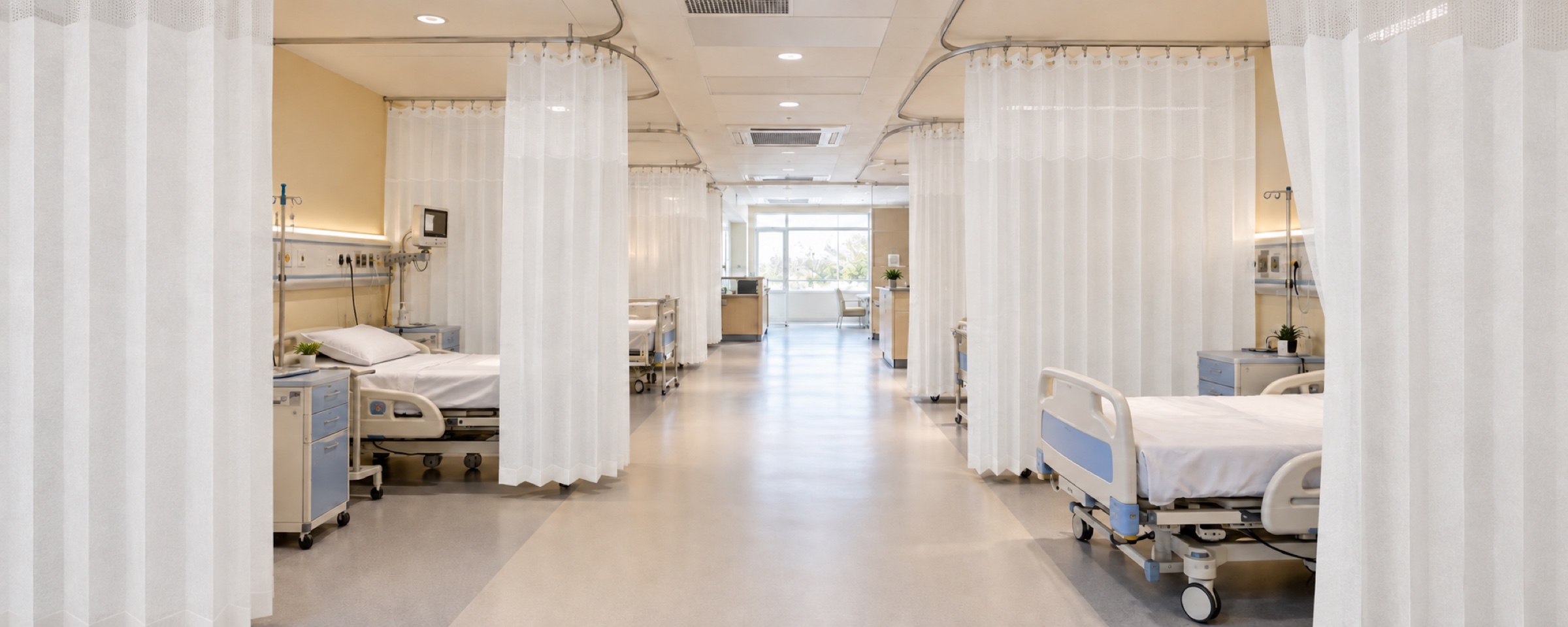 Disposable PP nonwoven hospital privacy curtains